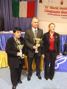 9  1.WOMEN Gaprindashvili - 1. OPEN Cebalo - Organisator Cristina Pernici Rigo